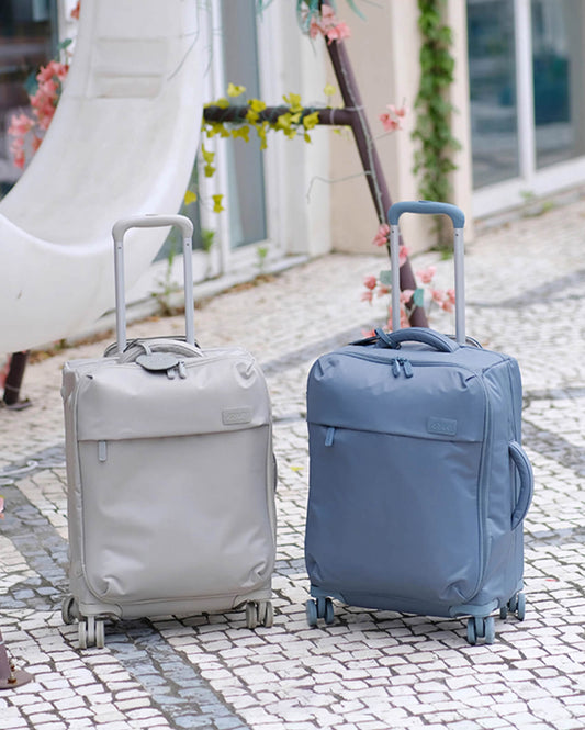 Women’s Carry-On Luggage – Ultra-Light Suitcase | Glacier Blue