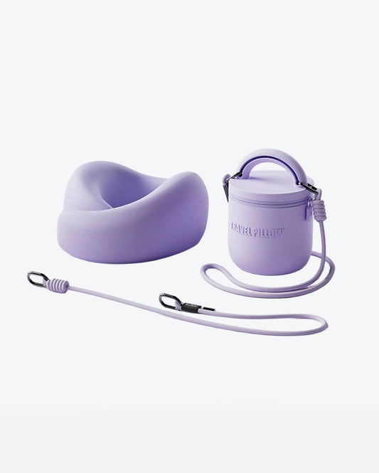 Sleep Cave | Travel Neck Pillow | 360° Support | Hyacinth Purple
